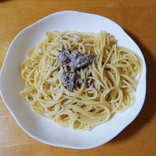 ゆかりとツナマヨのパスタ